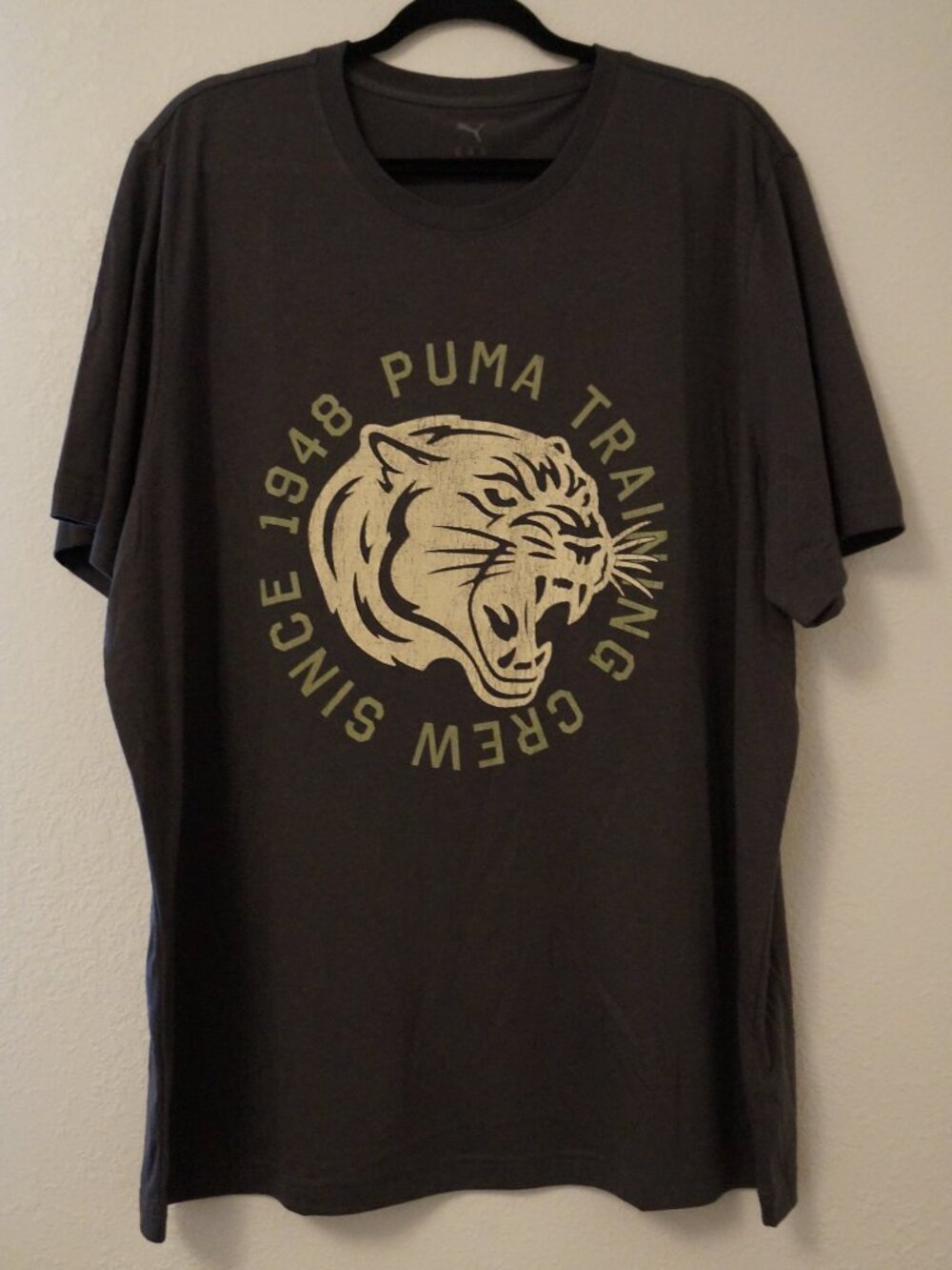 VTG Puma T Shirt features Puma Training XXL #025